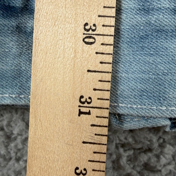 Vintage Southpole Denim Jacket Mens 5XB Blue Hooded Button Front Streetwear Y2K - Picture 12 of 13